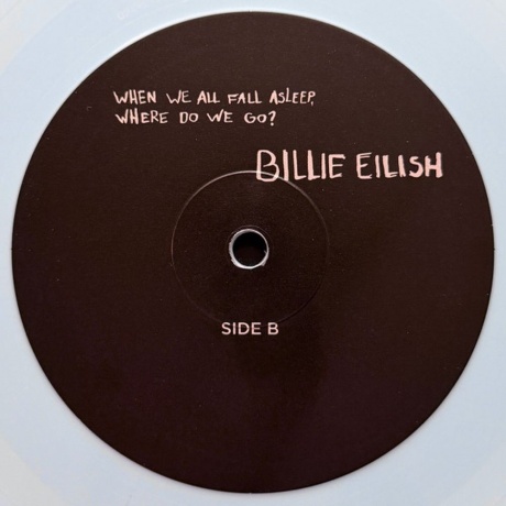 Billie Eilish - When We All Fall Asleep, Where Do We Go? (Opaque Baby Blue) (199957236270) - фото 3