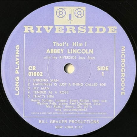 Abbey Lincoln - Thats Him! (Rsd 2026) (888072751637) - фото 2