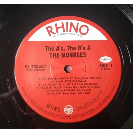 Monkees - The As, The Bs &amp; The Monkees (603497810000) - фото 2
