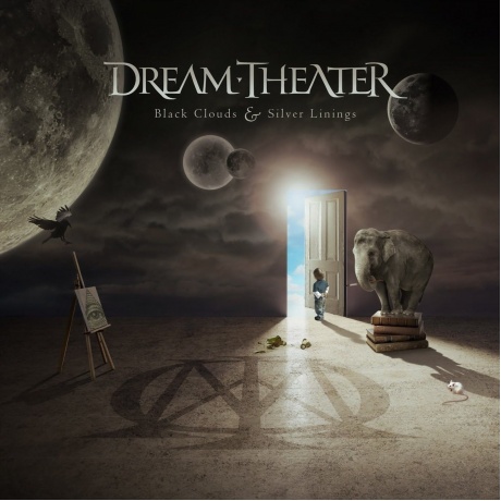 Dream Theater - Black Cloud &amp; Silver Linings (Clear) (603497807734) - фото 1