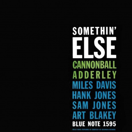 Cannonball Adderley - Somethin Else (Crystal Clear) (8435723702108) - фото 1