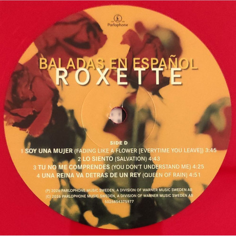 Roxette - Baladas En Espanol (coloured) (5026854375977) - фото 6