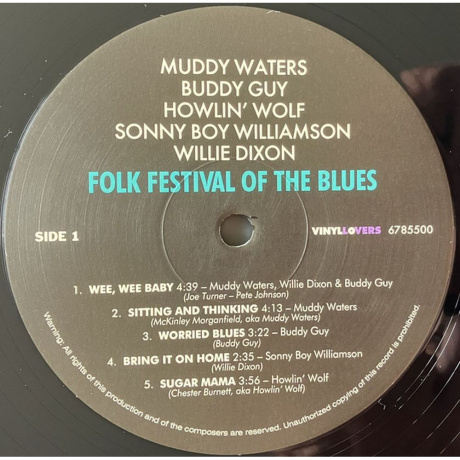 Various Artists - Folk Festival Of The Blues (8436544171012) - фото 2