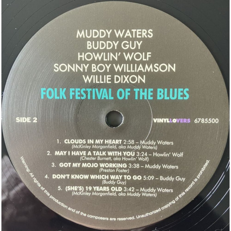 Various Artists - Folk Festival Of The Blues (8436544171012) - фото 3