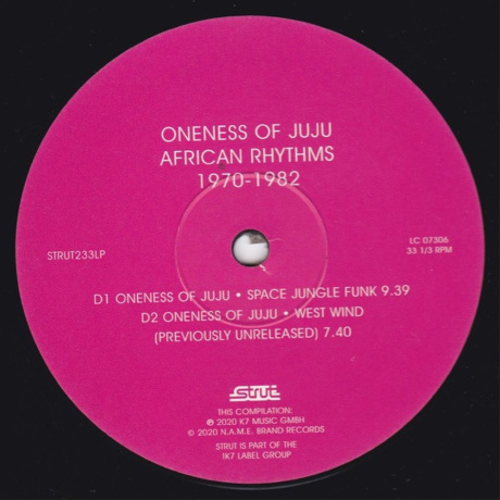 Oneness Of Juju - African Rhythms 1970-1982 (4062548010411) - фото 5