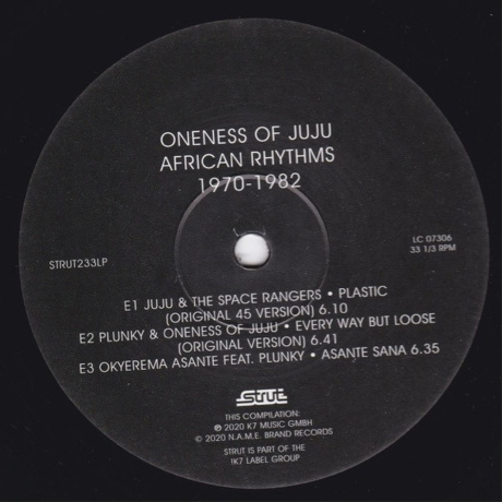 Oneness Of Juju - African Rhythms 1970-1982 (4062548010411) - фото 6