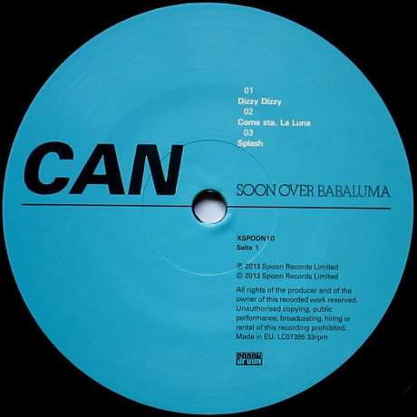 Can - Soon Over Babaluma (4015887001015) - фото 2