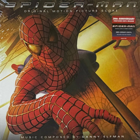 OST - Spider-Man (Danny Elfman) (coloured) (0196587289515) - фото 1