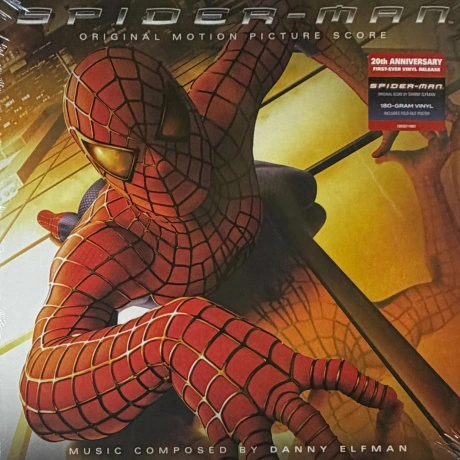 OST - Spider-Man (Danny Elfman) (coloured) (0196587289515)