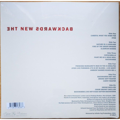 Coil - The New Backwards (coloured) (0710473185387) виниловая пластинка - фото 2