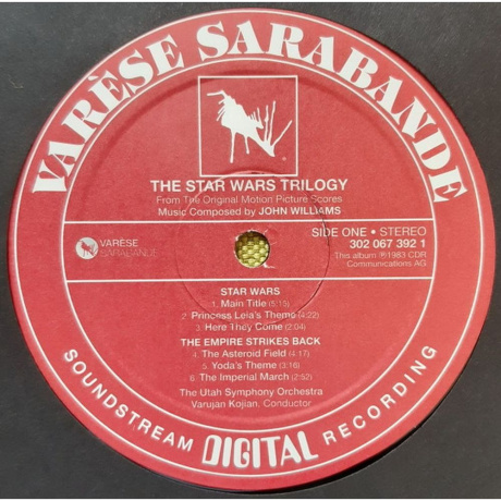 OST - Star Wars Trilogy (John Williams) (0030206739213) виниловая пластинка - фото 2