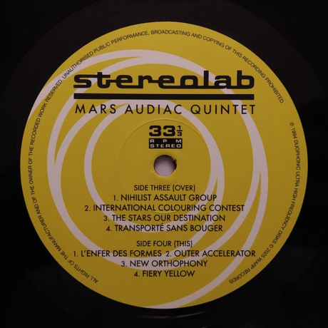 Stereolab - Mars Audiac Quintet (5056818800375) виниловая пластинка - фото 10