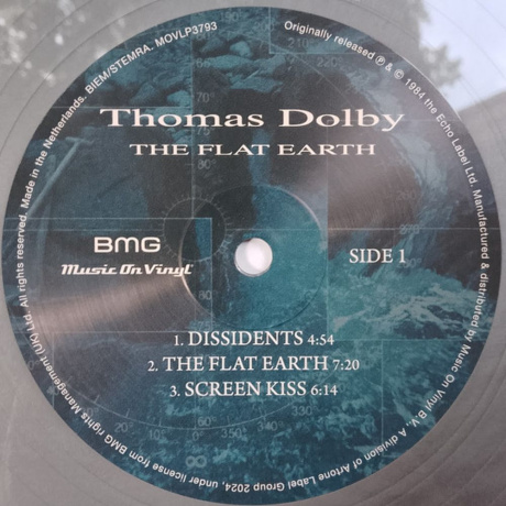 Thomas Dolby - The Flat Earth (coloured) (8719262039667) виниловая пластинка - фото 3
