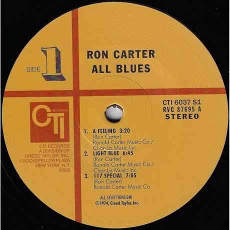 Ron Carter - All Blues (Analogue) (5060149622315) виниловая пластинка - фото 4
