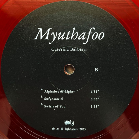 Caterina Barbieri - Myuthafoo (coloured) (4062548064728) виниловая пластинка - фото 4