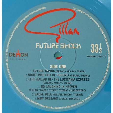 Gillan - Future Shock (coloured) (5014797912588) виниловая пластинка - фото 3