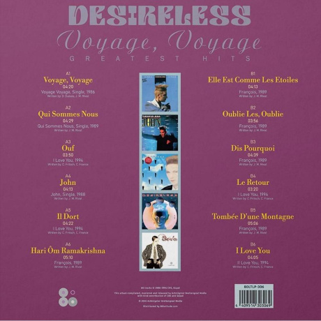 VOYAGE, VOYAGE - GREATEST HITS(LP) - фото 2