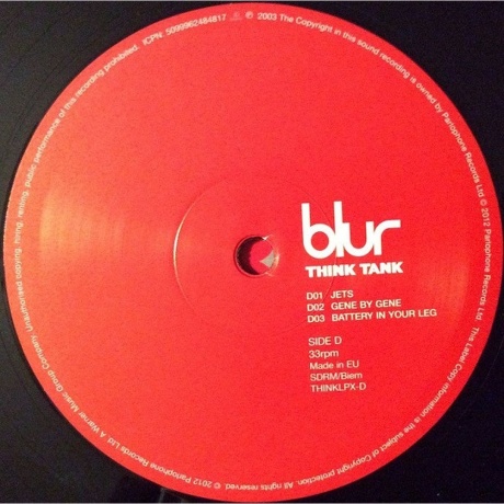 Blur - Think Tank (5099962484817) виниловая пластинка - фото 10