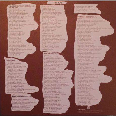 David Bowie - Hunky Dory (0825646289448) виниловая пластинка - фото 6