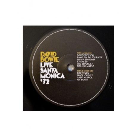 Виниловая пластинка Bowie, David, Live Santa Monica '72 (0825646113743) - фото 3