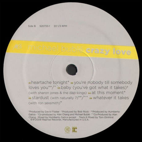 Michael Buble - Crazy Love (0093624971948) виниловая пластинка - фото 6