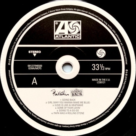 Phil Collins - The Essential Going Back (0081227946500) виниловая пластинка - фото 5