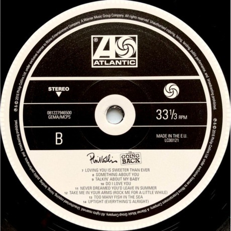 Phil Collins - The Essential Going Back (0081227946500) виниловая пластинка - фото 6