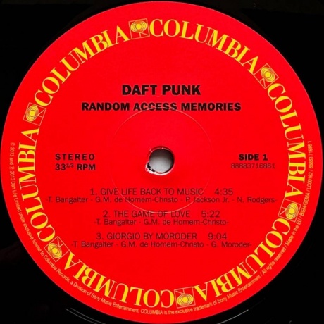 Daft Punk -  Random Access Memories (0888837168618) виниловая пластинка - фото 6