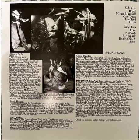 Deftones - Adrenaline (0093624957812) виниловая пластинка - фото 6