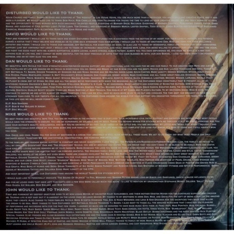 Disturbed - Immortalized (0093624926337) виниловая пластинка - фото 2