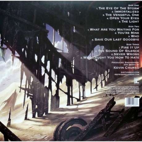 Disturbed - Immortalized (0093624926337) виниловая пластинка - фото 4