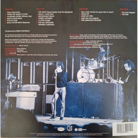 Doors, The, Live At The Bowl '68 (0081227971199) виниловая пластинка - фото 2