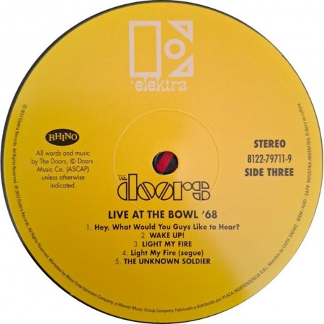 Doors, The, Live At The Bowl '68 (0081227971199) виниловая пластинка - фото 13