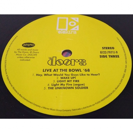Doors, The, Live At The Bowl '68 (0081227971199) виниловая пластинка - фото 6