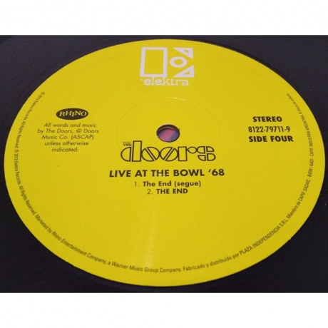 Doors, The, Live At The Bowl '68 (0081227971199) виниловая пластинка - фото 7