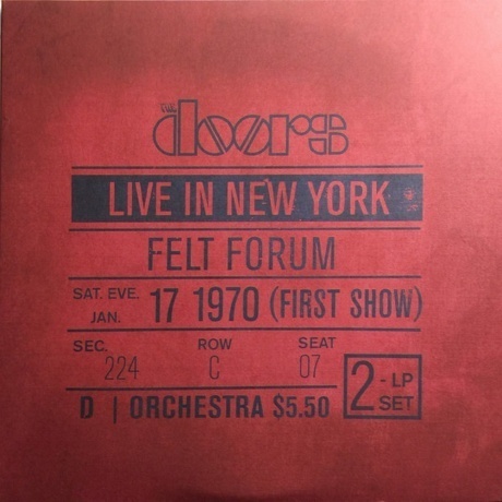 Doors, The, Live In New York (Remastered) (0081227981877) винило...