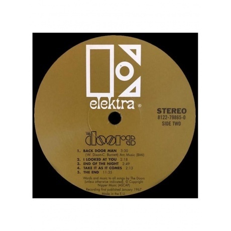 Doors - The Doors (Stereo) (0081227986506) виниловая пластинка - фото 4