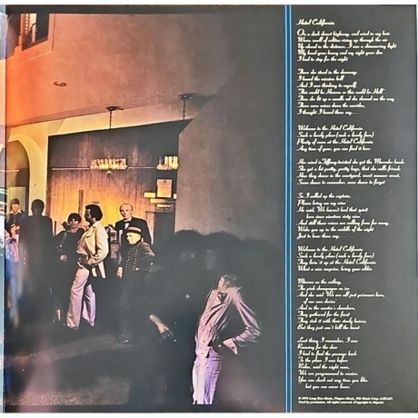 Eagles - Hotel California (0081227961619) виниловая пластинка - фото 3