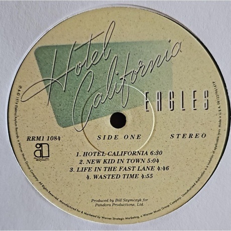 Eagles - Hotel California (0081227961619) виниловая пластинка - фото 5