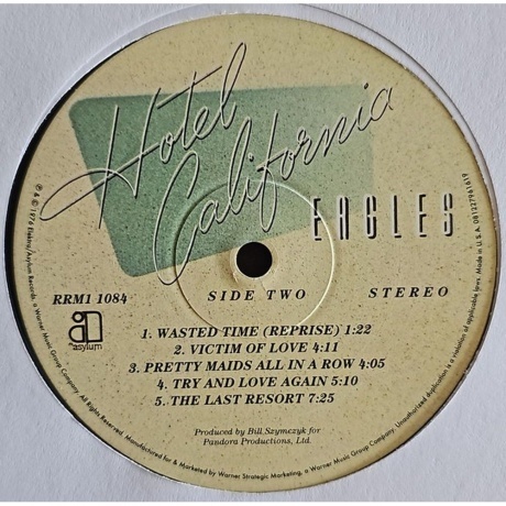 Eagles - Hotel California (0081227961619) виниловая пластинка - фото 6