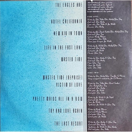 Eagles - Hotel California (0081227961619) виниловая пластинка - фото 8