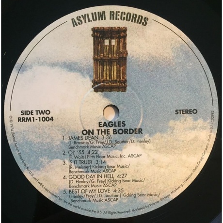 Eagles - On The Border (0081227961657) виниловая пластинка - фото 4