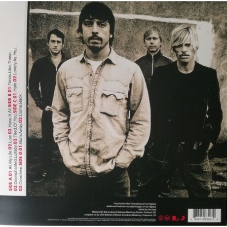 Foo Fighters - One By One (0886979832619) виниловая пластинка - фото 2