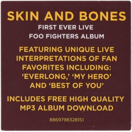 Foo Fighters - Skin and Bones (0886979832817) виниловая пластинка - фото 9