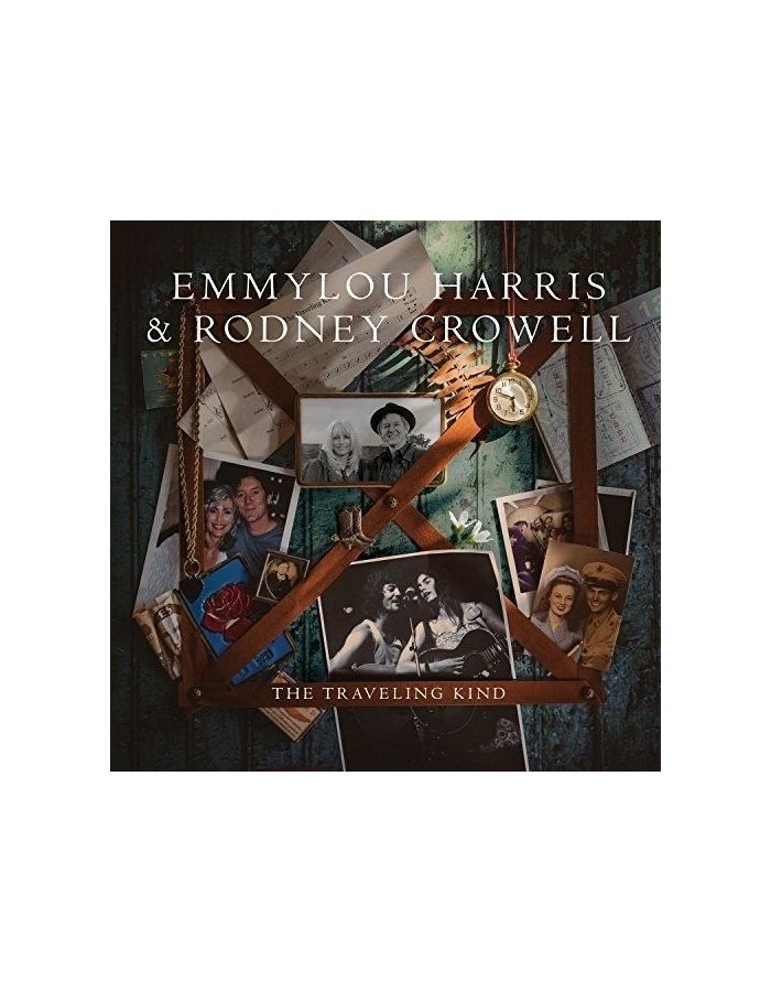 виниловая пластинка emmylou harris cimarron Виниловая пластинка Harris, Emmylou / Crowell, Rodney, The Traveling Kind (LP, CD) (0075597951974)