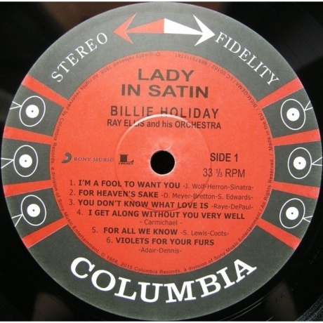 Billie Holiday - Lady In Satin (0888751117419) виниловая пластинка - фото 3