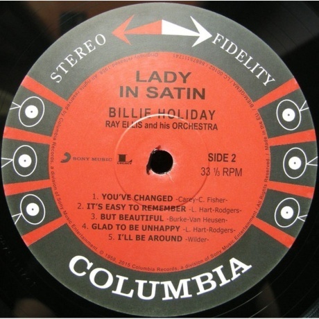 Billie Holiday - Lady In Satin (0888751117419) виниловая пластинка - фото 4