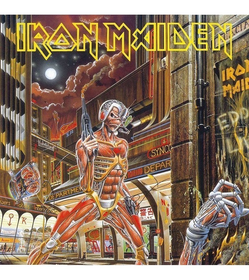 винил iron maiden somewhere in time lp1 виниловая пластинка шестая студийная работа iron maiden Виниловая пластинка Iron Maiden, Somewhere In Time (0825646248544)
