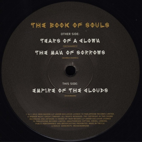 Iron Maiden - The Book Of Souls (0825646089208) виниловая пластинка - фото 12