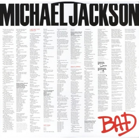 Michael Jackson - Bad (0888751437418) виниловая пластинка - фото 7